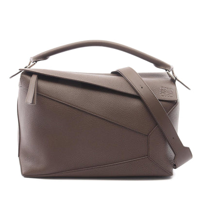Loewe Mini Calfskin Puzzle Satchel