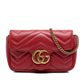 Gucci Mini GG Marmont Matelasse Leather Flap Crossbody