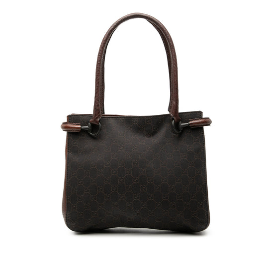 Gucci GG Denim Shoulder Bag
