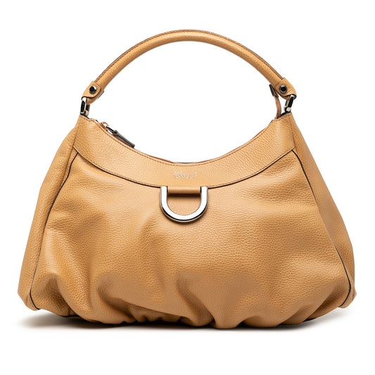 Gucci Leather Abbey D Ring Shoulder Bag