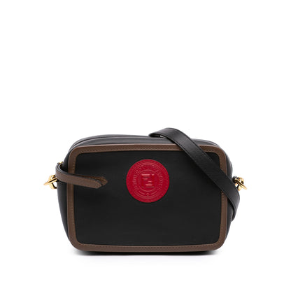 Fendi Mini Leather Stamp Patch 1974 Camera Bag