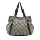 Gucci Diamante Canvas Crest Satchel