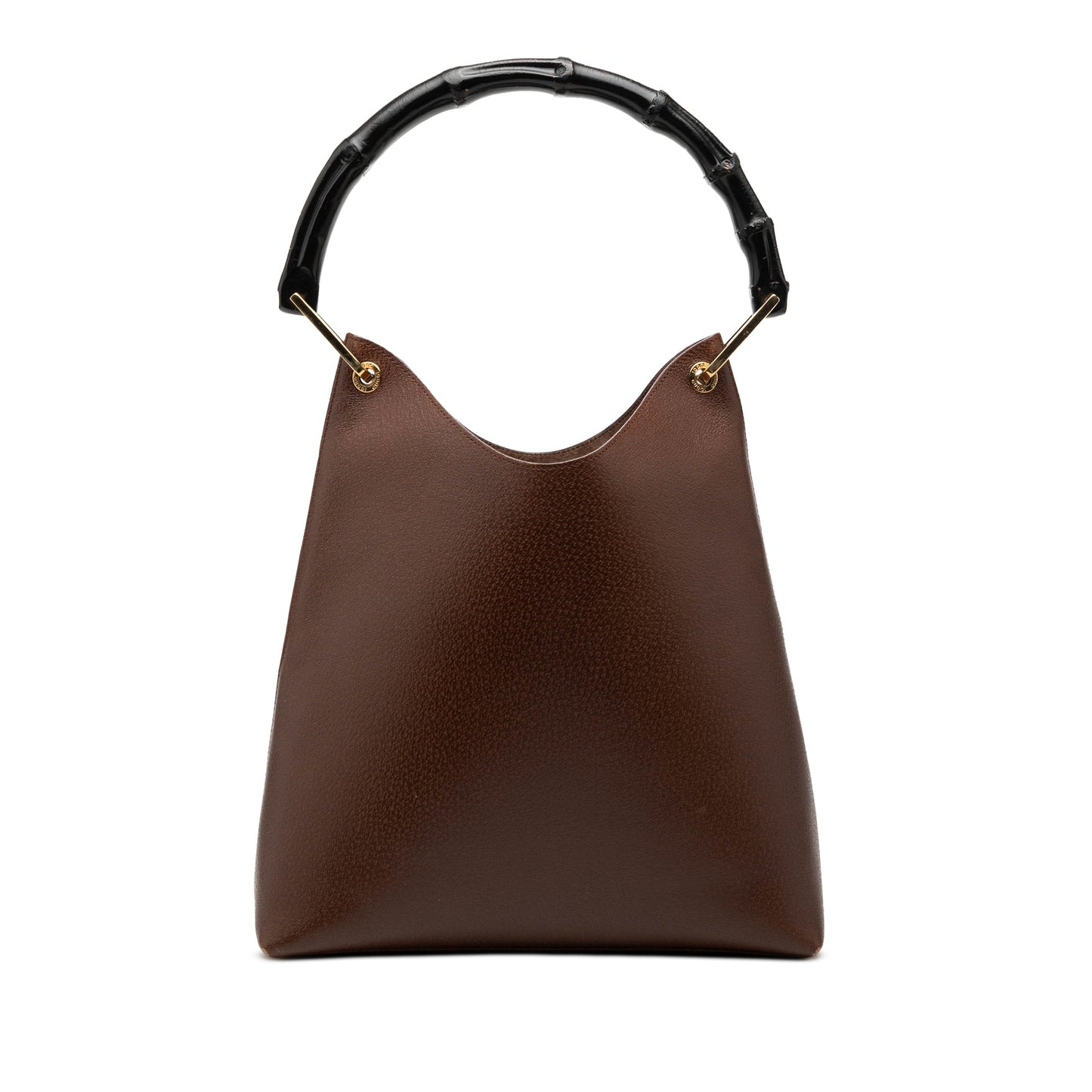 Gucci Leather Bamboo Top Handle Bag