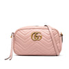 Gucci Small GG Marmont Matelasse Leather Crossbody