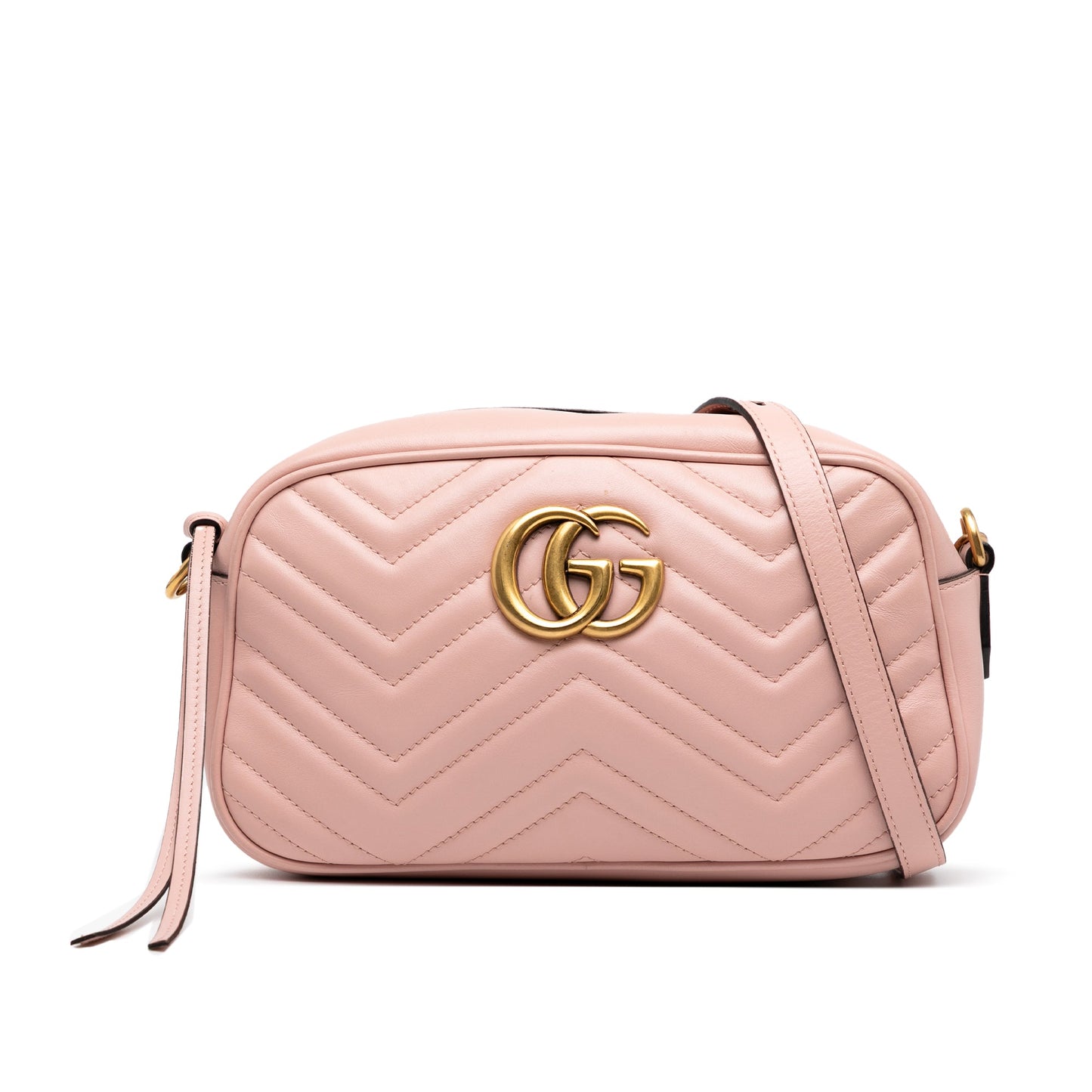 Gucci Small GG Marmont Matelasse Leather Crossbody