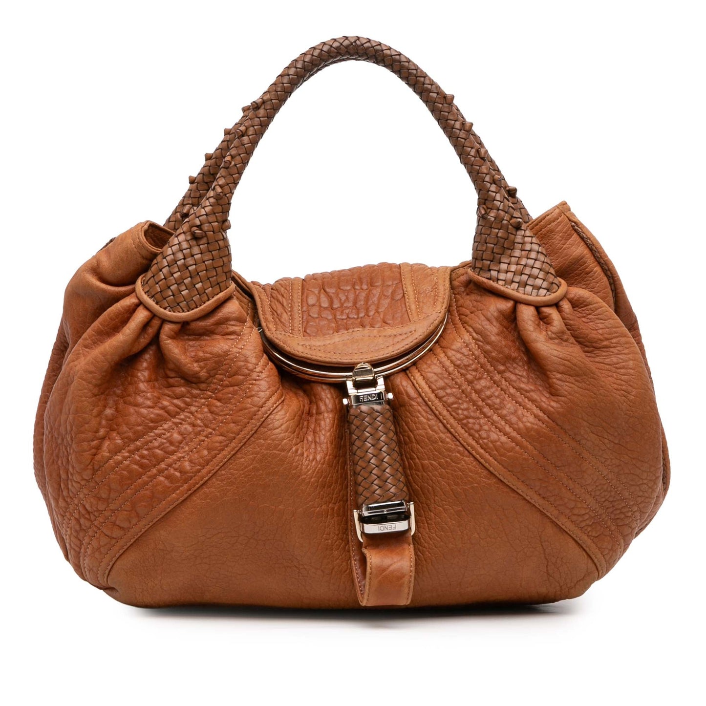 Fendi Large Leather Spy Handbag