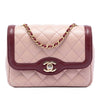 Chanel Mini Quilted Lambskin Two Tone Day Flap