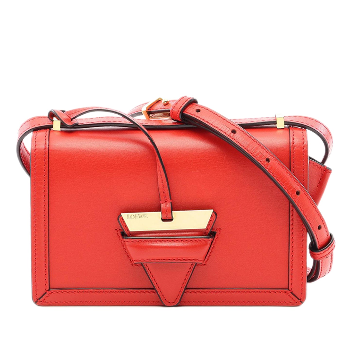 Loewe Small Leather Barcelona Crossbody
