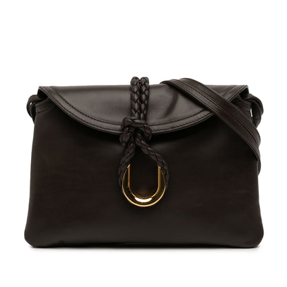 Bottega Veneta Baby Calfskin Liberta Crossbody