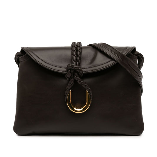 Bottega Veneta Baby Calfskin Liberta Crossbody
