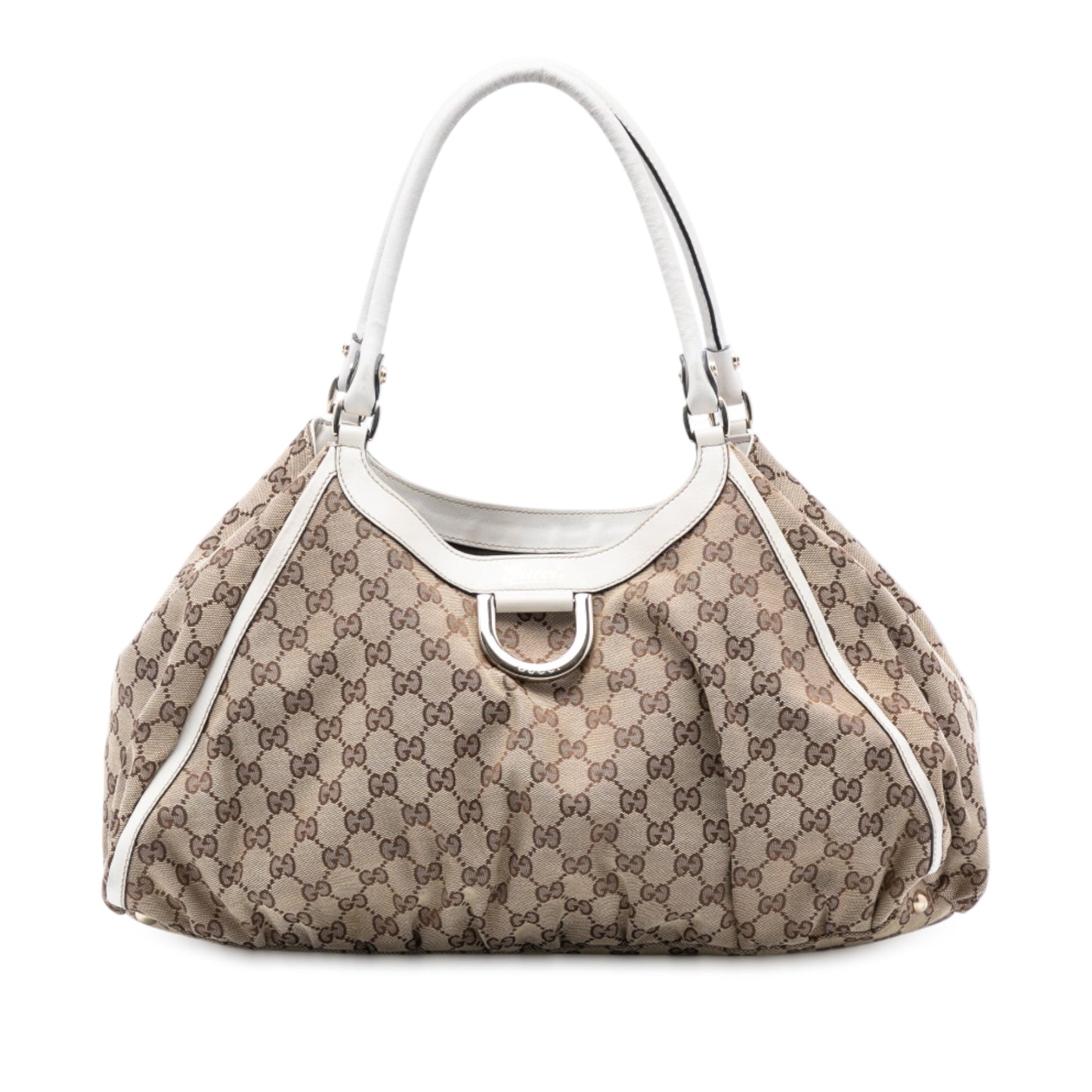 Gucci Large GG Canvas Abbey D Ring Shoulder Bag