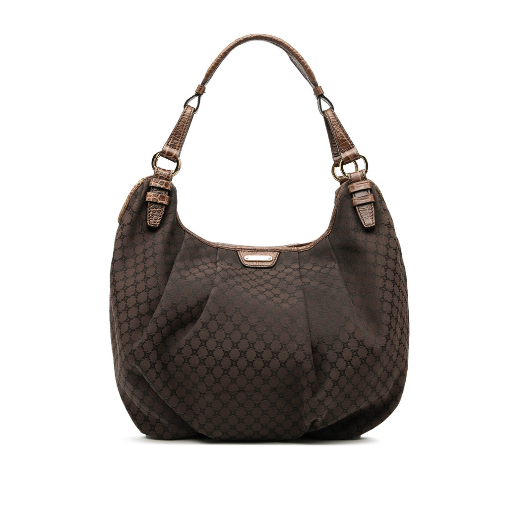 Celine Macadam Canvas Hobo