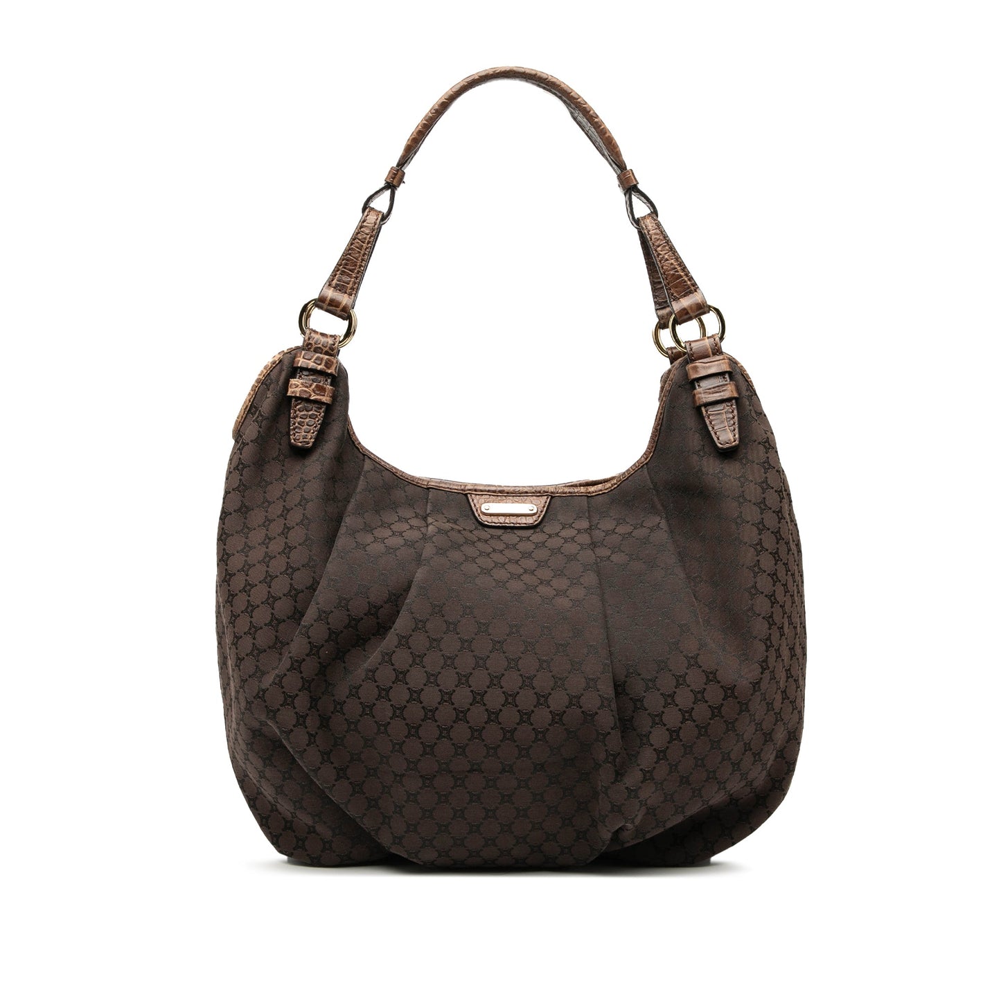Celine Macadam Canvas Hobo