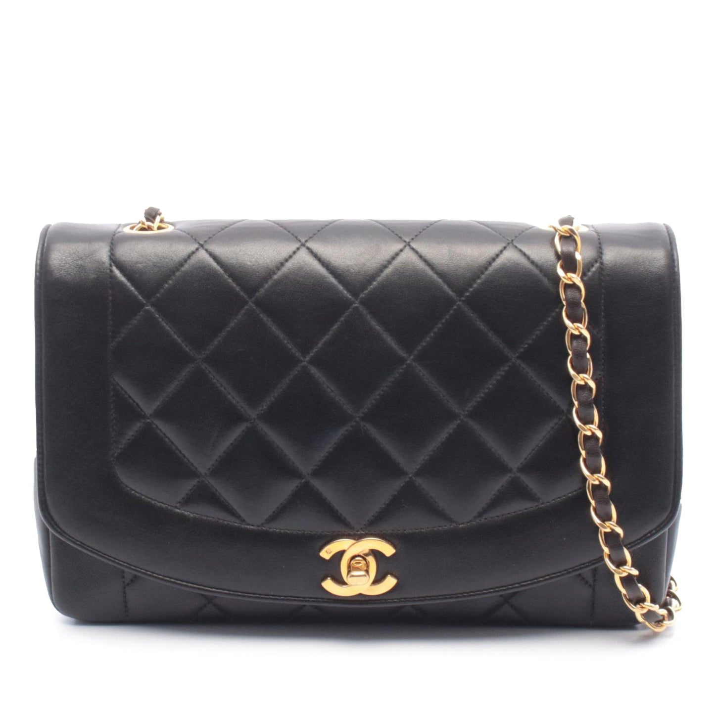 Chanel Medium Lambskin Diana Flap