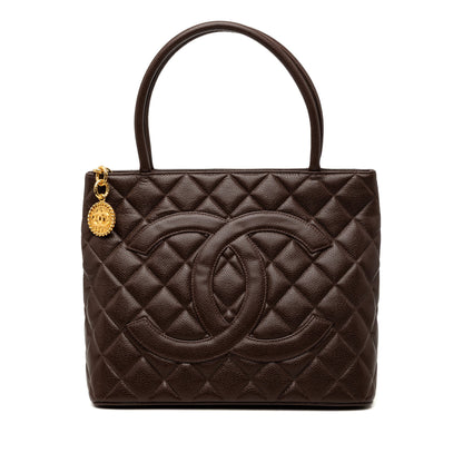Chanel Caviar Medallion Tote