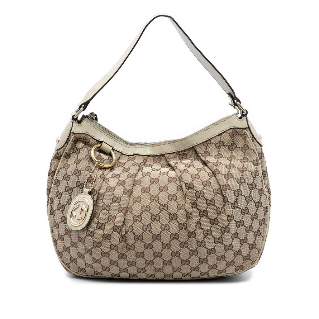 Gucci GG Canvas Sukey Shoulder Bag