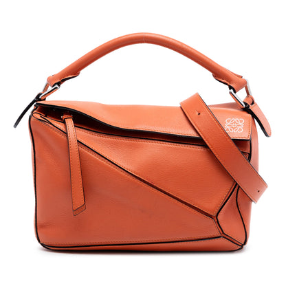 Loewe Small Calfskin Puzzle Satchel