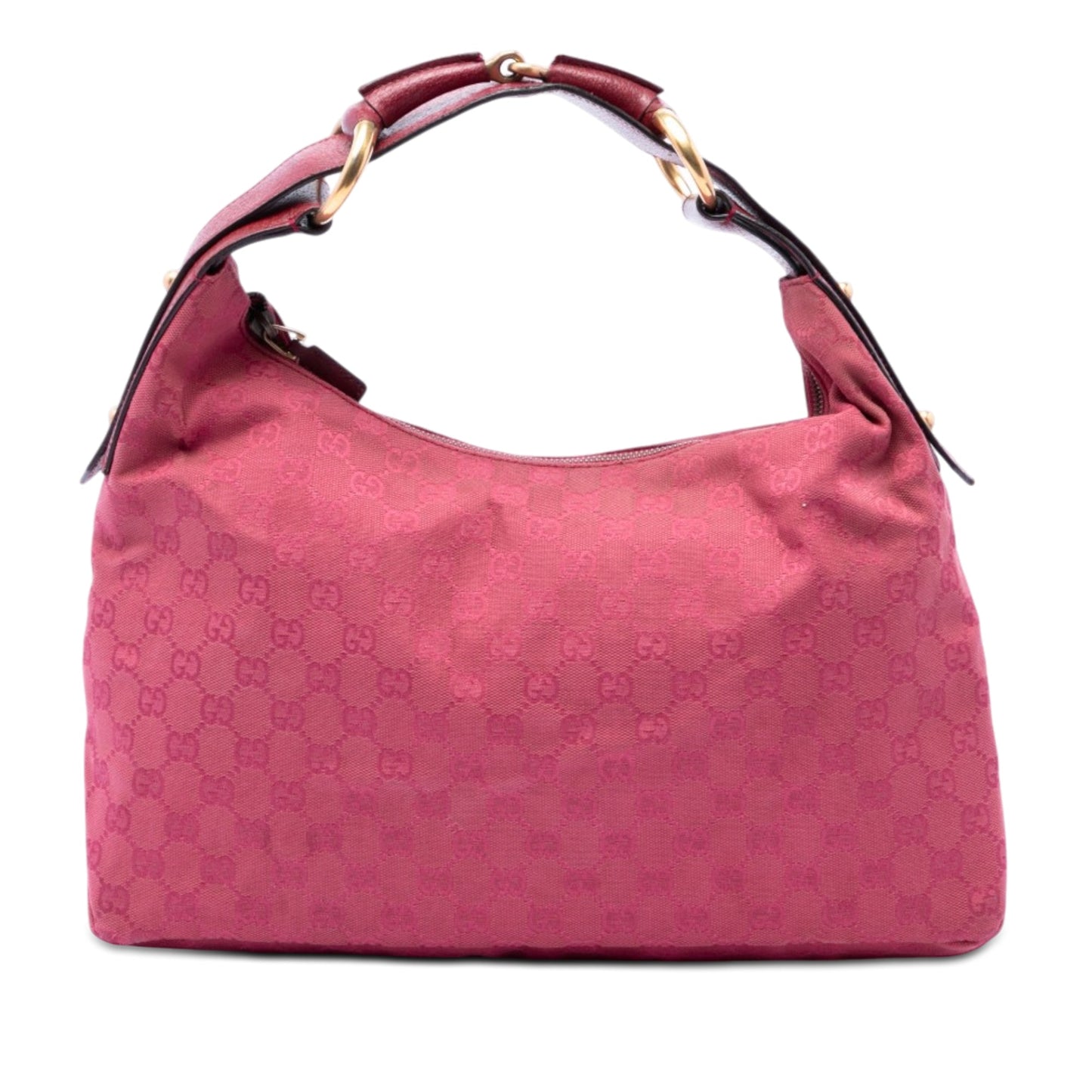 Gucci GG Canvas Horsebit Hobo