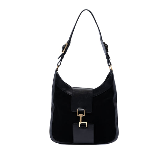 Gucci Suede Jackie Shoulder Bag