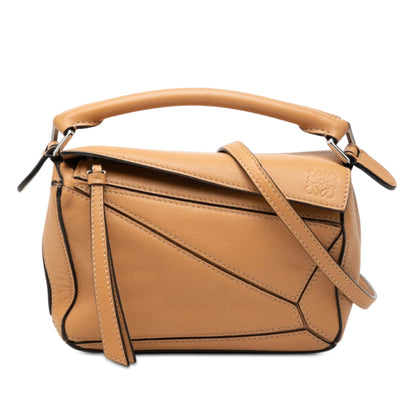 Loewe Mini Calfskin Puzzle Satchel