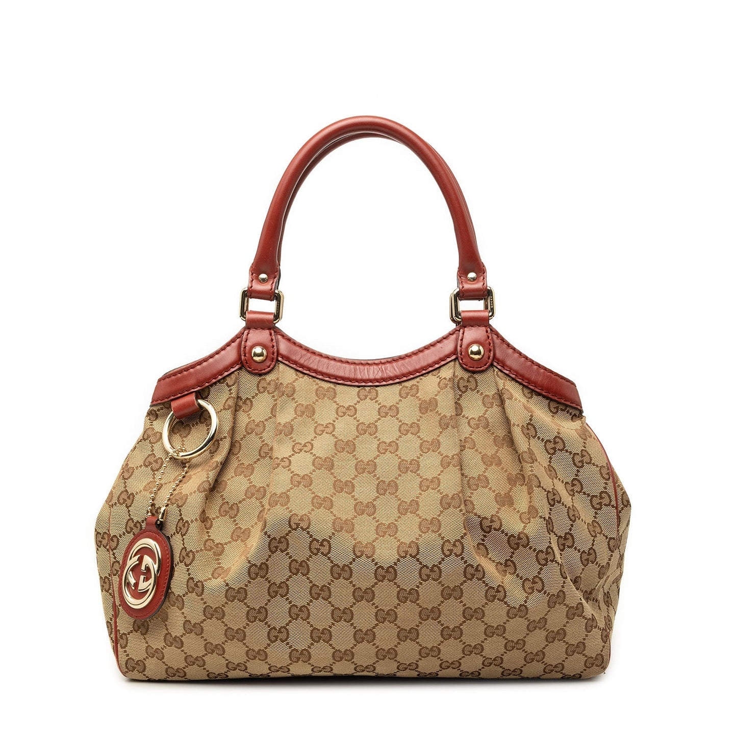Gucci Medium GG Canvas Sukey Tote
