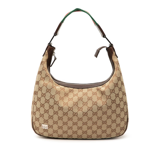 Gucci Medium GG Canvas Pop Shoulder Bag