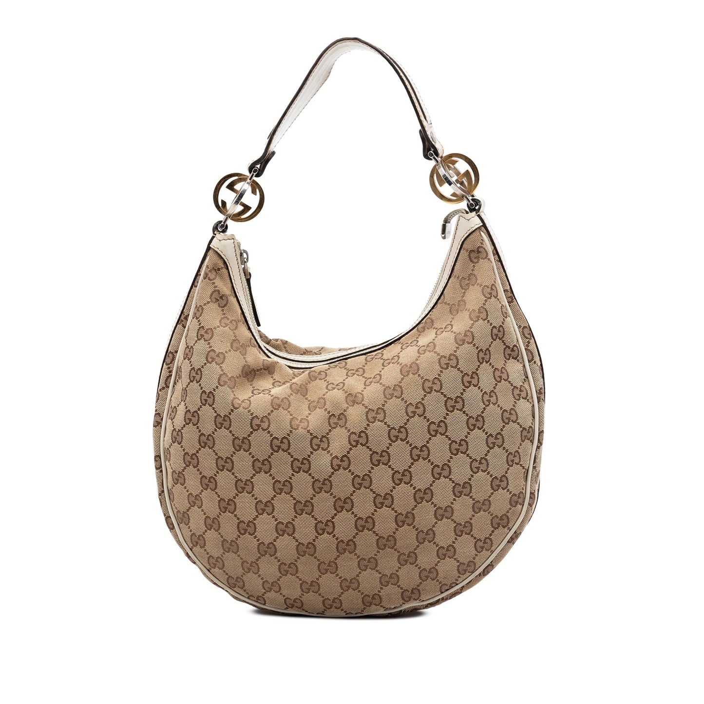 Gucci GG Medium GG Canvas Twins Hobo