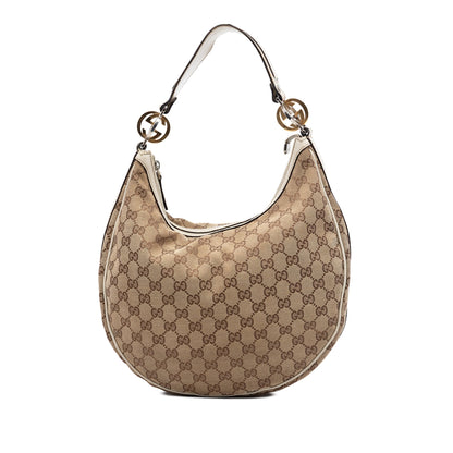 Gucci GG Medium GG Canvas Twins Hobo