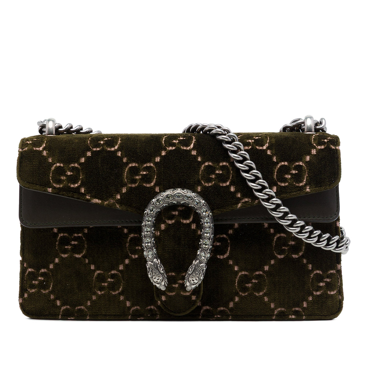 Gucci Medium GG Velvet Dionysus Crossbody