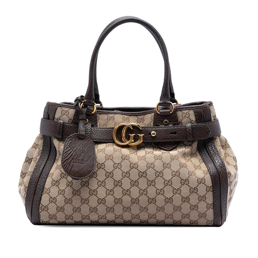 Gucci GG Canvas Running Tote