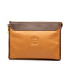 Loewe Leather Anagram Clutch