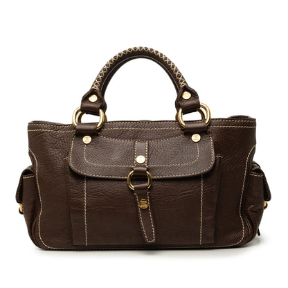 Celine Macadam Canvas Boogie Handbag
