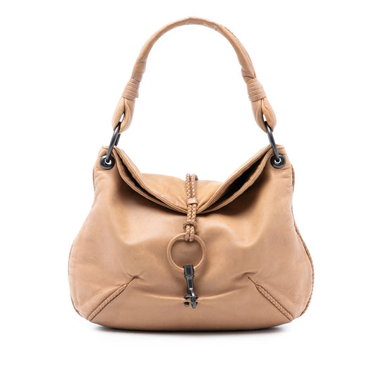 Bottega Veneta Leather Braided Shoulder Bag