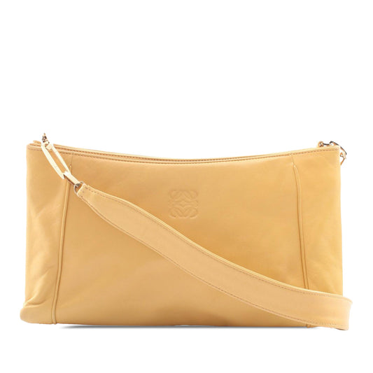 Loewe Anagram Leather Shoulder Bag