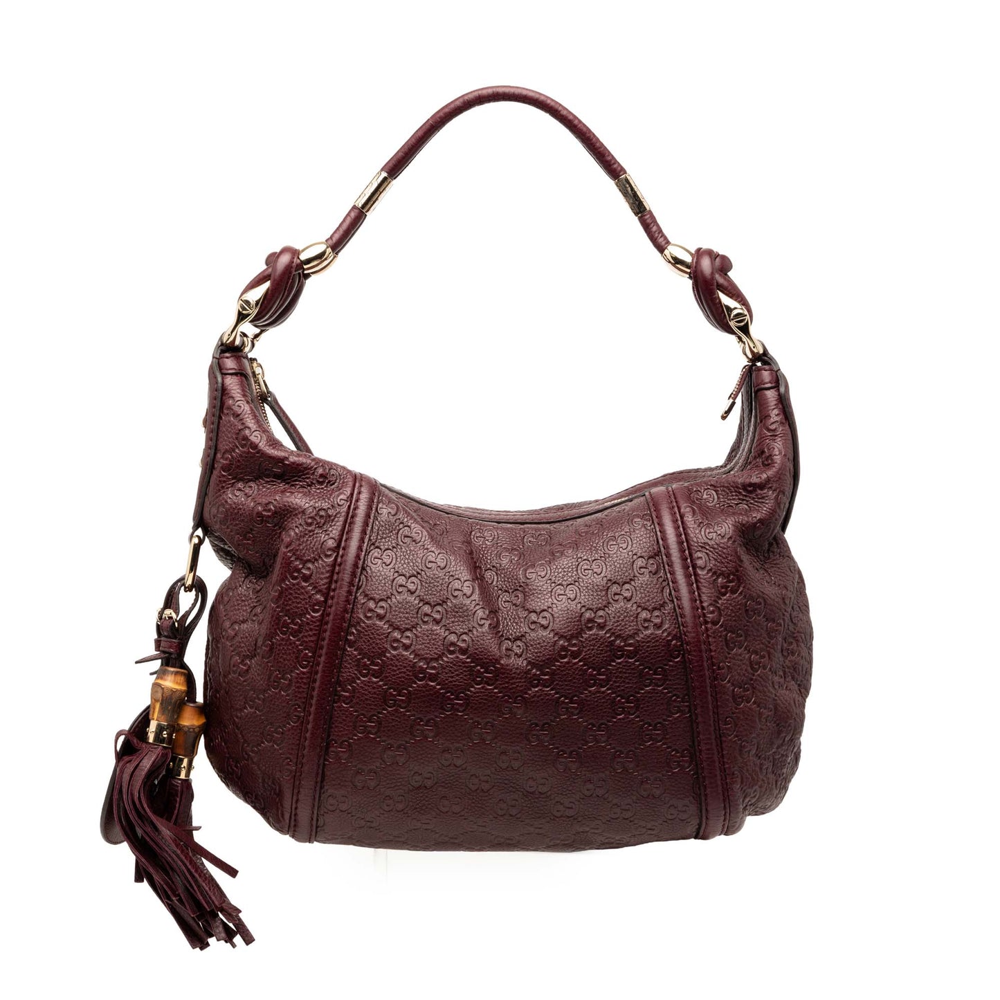 Gucci Medium Guccissima Techno Horsebit Hobo