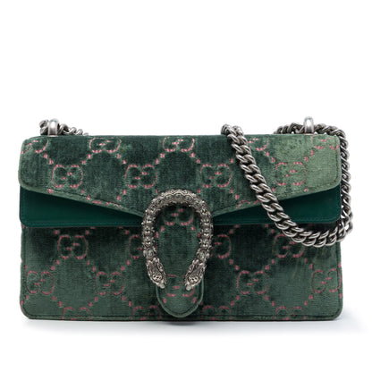 Gucci Medium GG Velvet Dionysus Crossbody