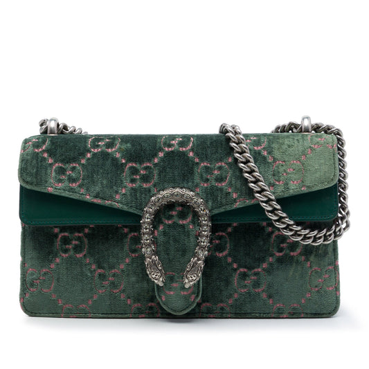 Gucci Medium GG Velvet Dionysus Crossbody