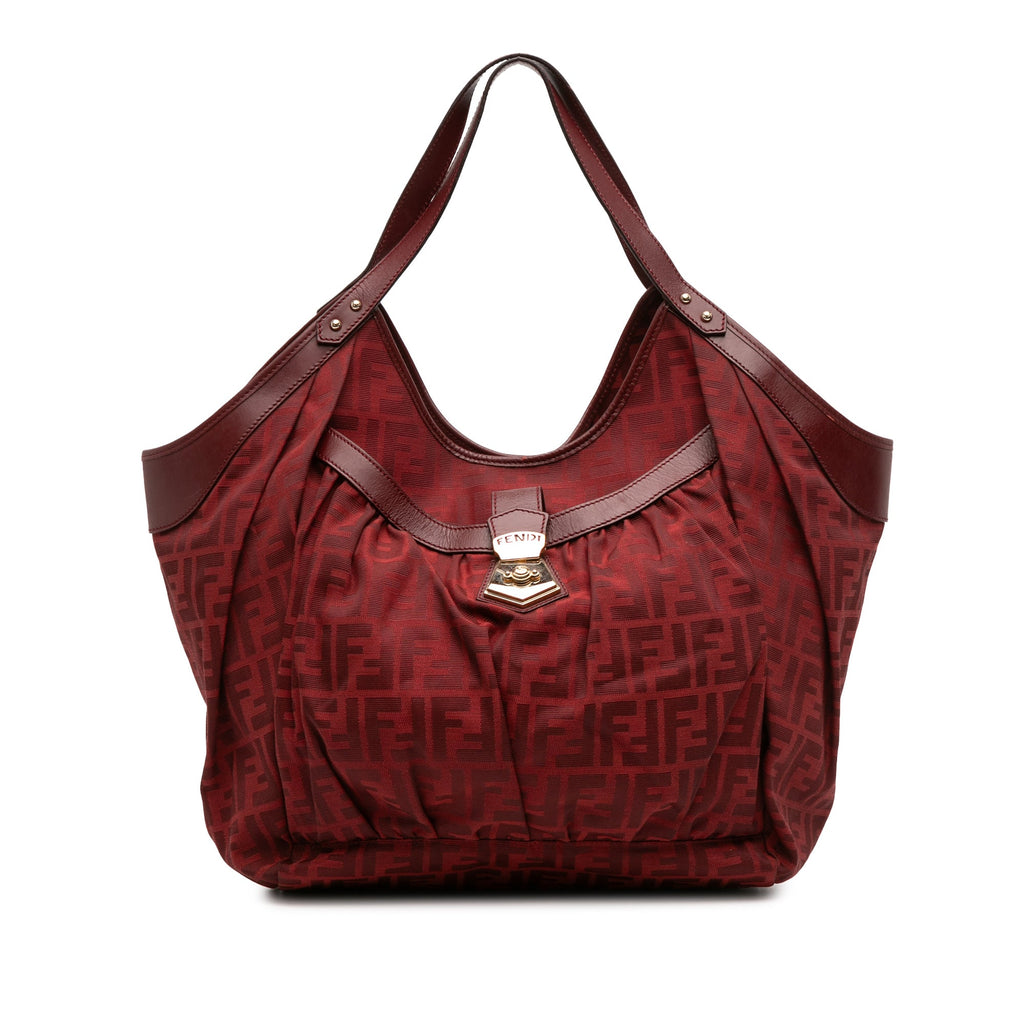 Fendi Large Zucca Canvas Chef Tote