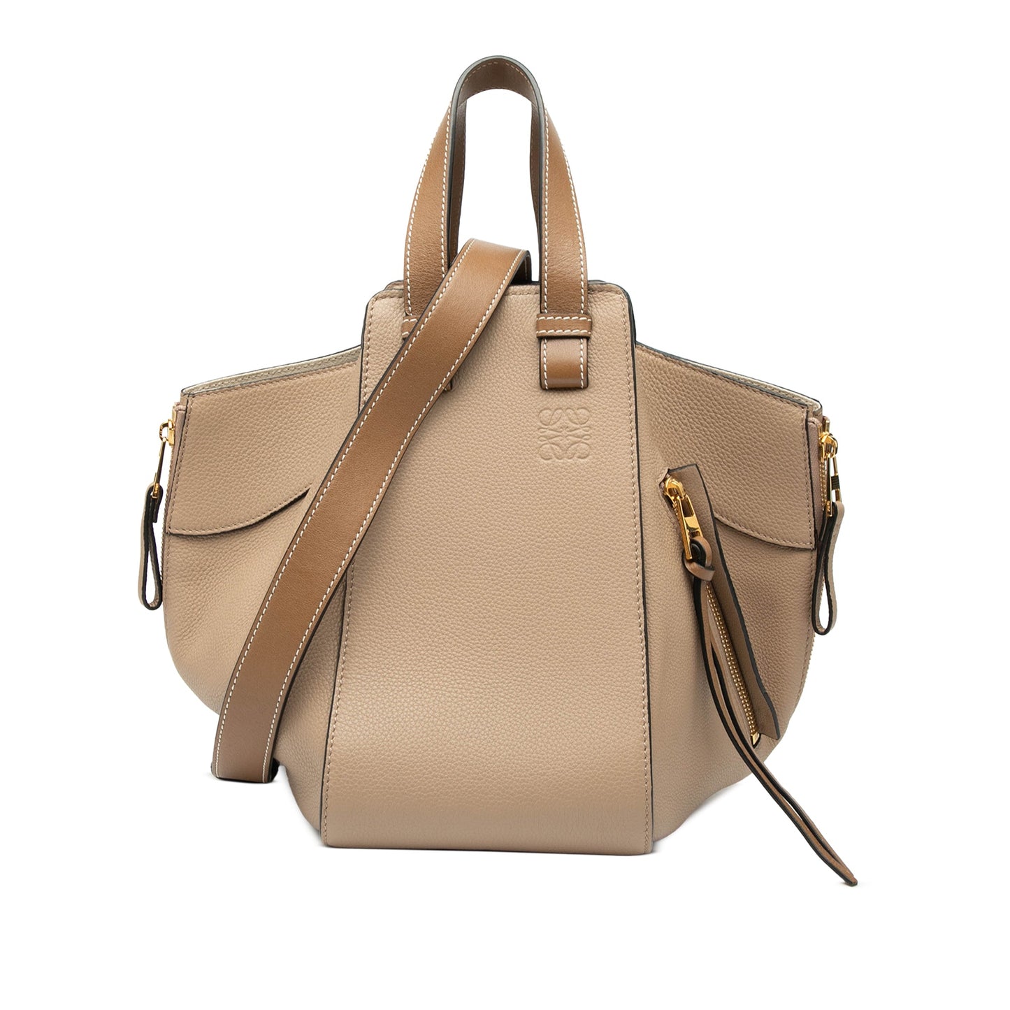 Loewe Small Leather Hammock Bag