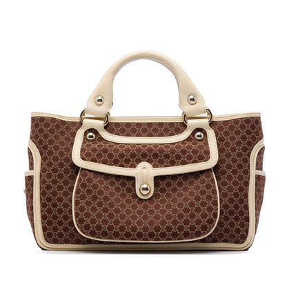 Celine Macadam Canvas Boogie Handbag