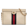 Gucci Small Calfskin Web Ophidia Chain Crossbody