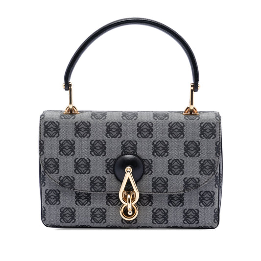 Loewe Anagram Coated Canvas Handbag
