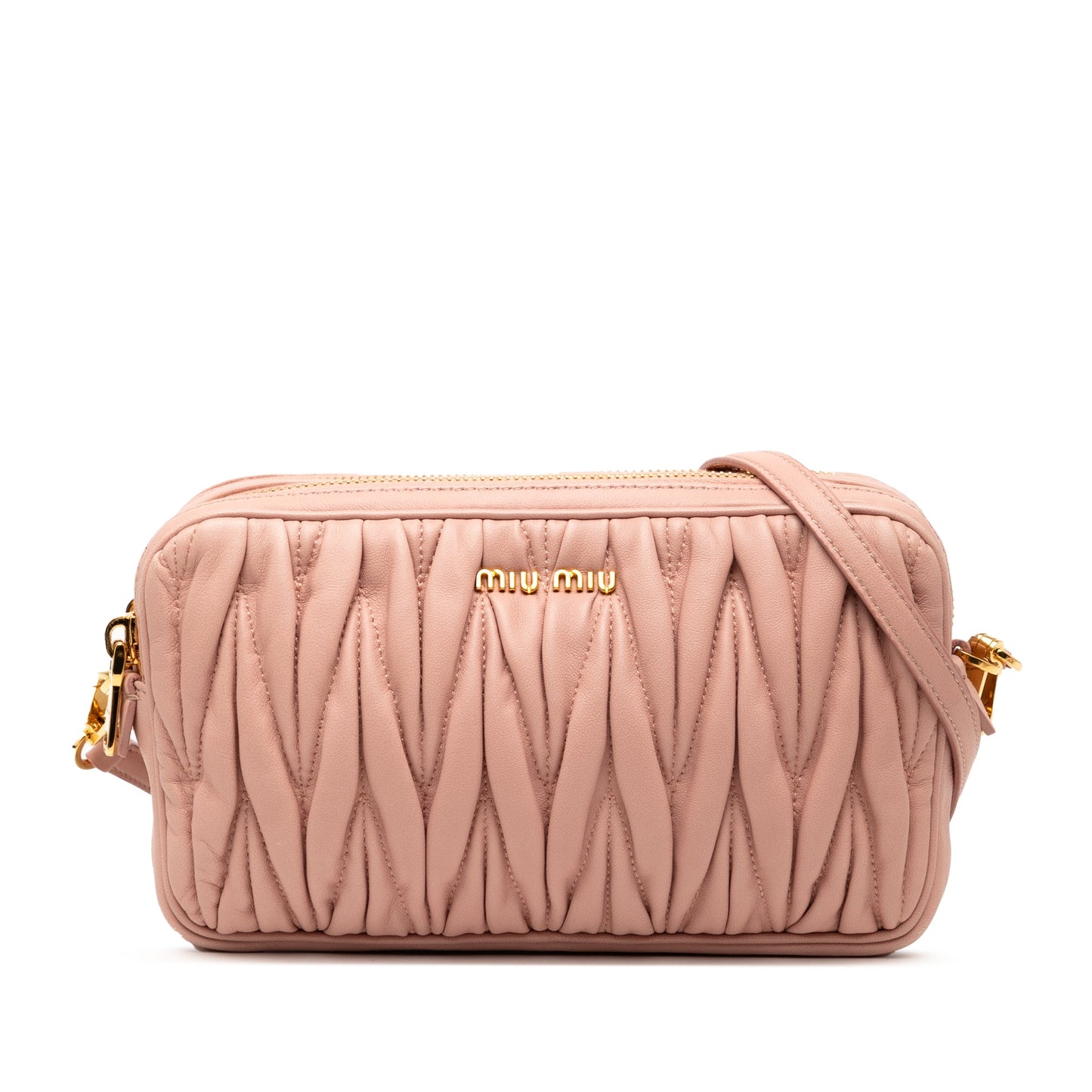 Miu Miu Matelasse Leather Crossbody