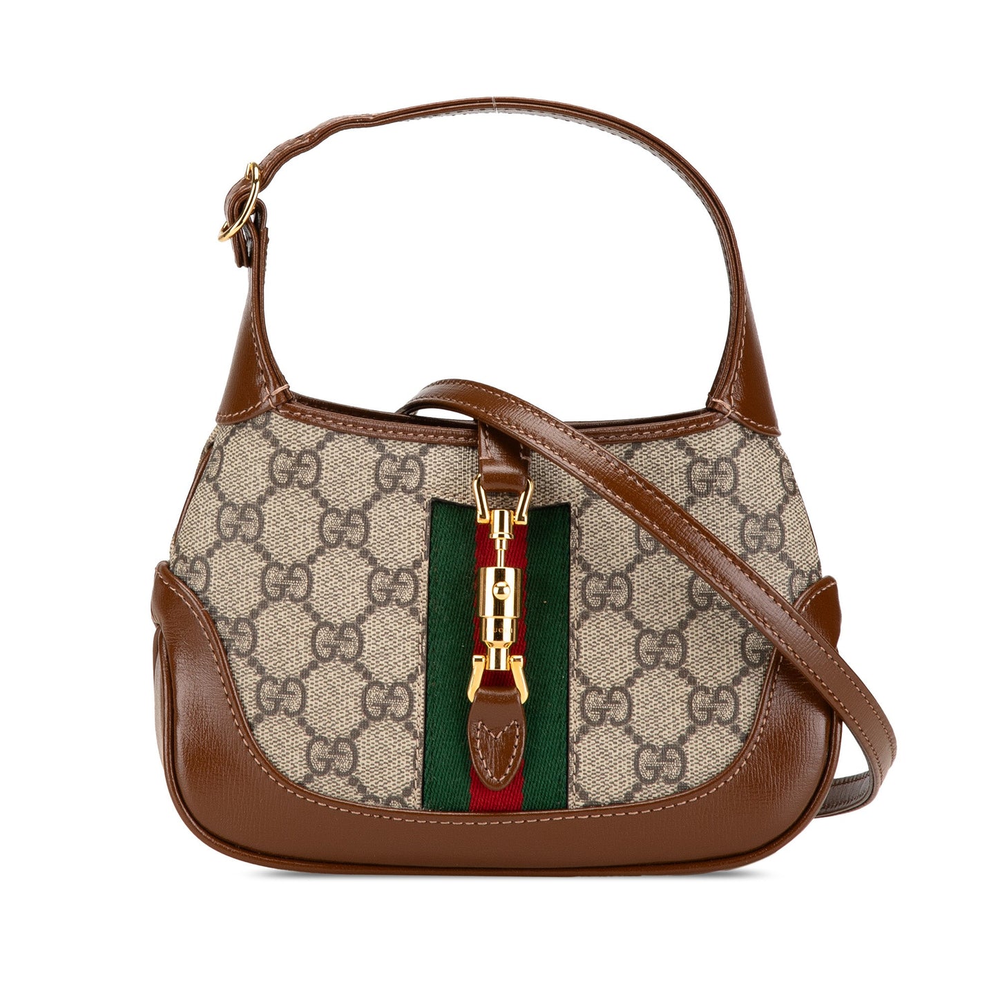 Gucci Mini GG Supreme Web Jackie 1961 Crossbody