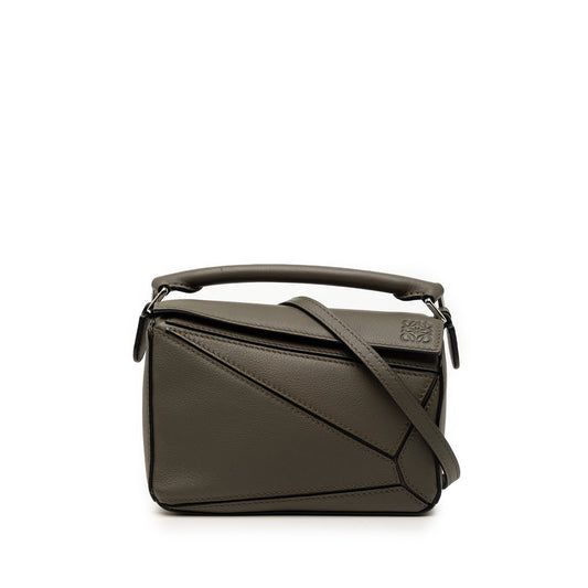 Loewe Mini Calfskin Puzzle Satchel