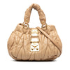 Miu Miu Matelasse Nappa Coffer Satchel