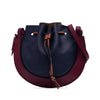 Loewe Small Leather Colorblock Horseshoe Crossbody