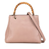 Gucci Small Calfskin Bamboo Shopper Satchel