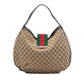 Gucci Large GG Canvas Web New Ladies Hobo