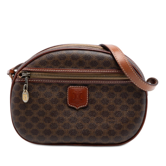 Celine Macadam Coated Canvas Crossbody